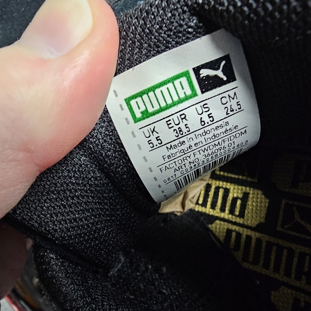 Puma Black Suede Sneakers - Picture 11 of 11